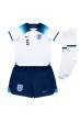 Engeland John Stones #5 Babytruitje Thuis tenue Kind WK 2022 Korte Mouw (+ Korte broeken)